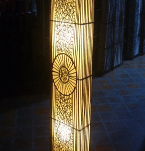 Bamboo & Wicker Lamps UK 053