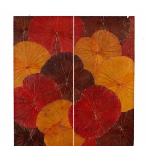 Lotus Leave Wall Art 046