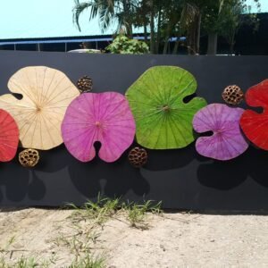Lotus Leave Wall Art 058