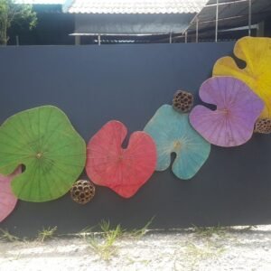 Lotus Leave Wall Art 059