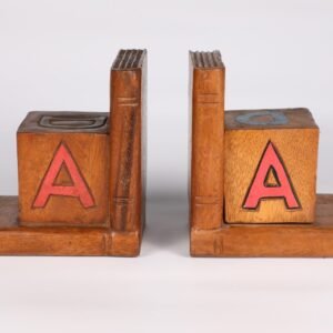 Bookend Alphabet WT 001A