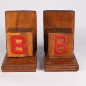 Bookend Alphabet WT 001B