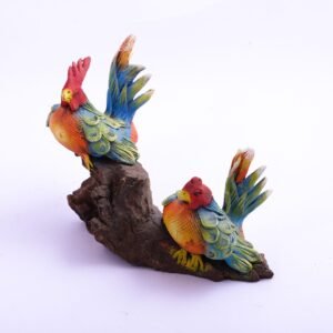 Sawdust Rooster Figurines 052