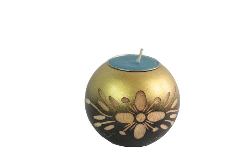 mango_wood_round_candle_holder_thailand_wholesale_handicrafts_cm01203012 Mango Wood Round Candle Holder with floral design