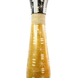 Mango Wood Vase with spots design