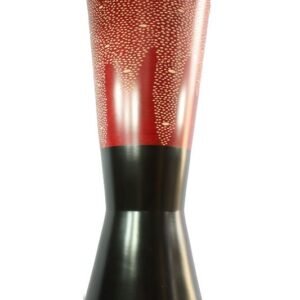 Thailand handicrafts Wholesale Large Mango Wood Vase with spots design