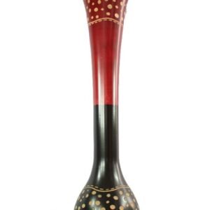 Mango Wood Vase with spots design