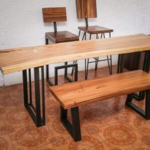 Thailand handicrafts Wholesale Suar wood Bench