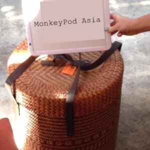 Brown bamboo baskets wholesale