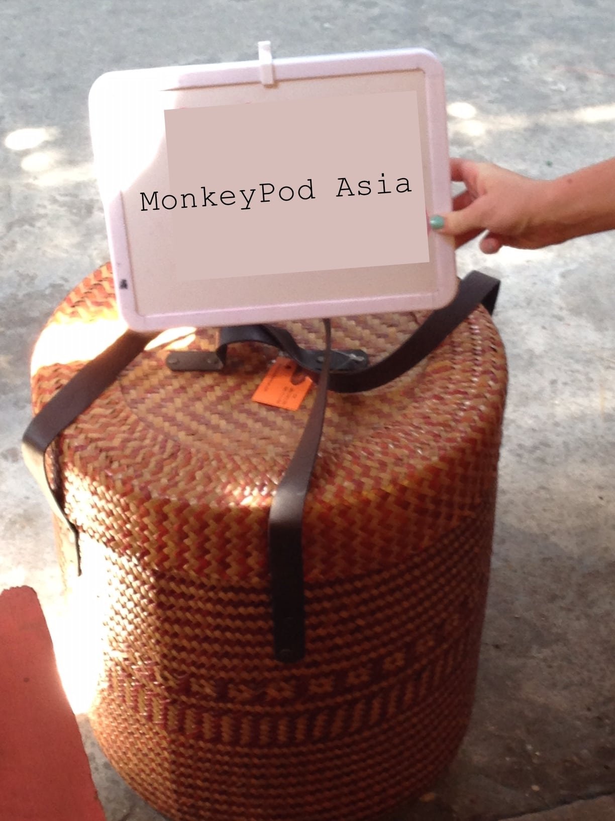 Brown bamboo baskets wholesale