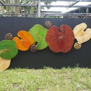 Lotus Leave Wall Art 055