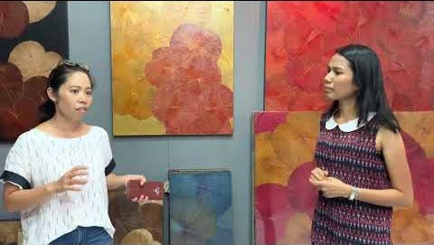 Lotus Leaves Wall Art Producer Explains the Manufacturing Process