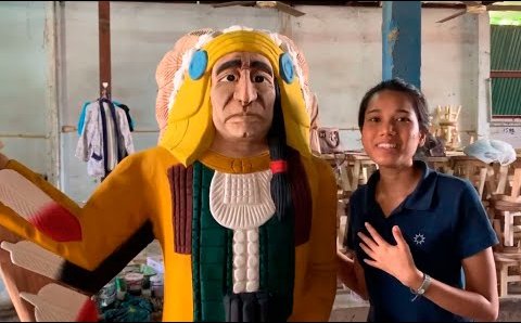 From Wood to Art, A brief explanation of the painting process for Carved figurines