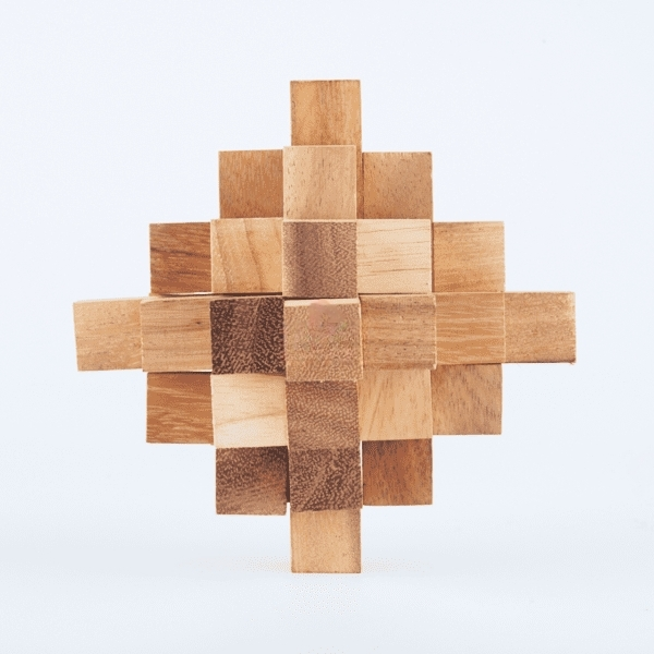 WGP3246 Wholesale Wooden Puzzles Handmade in Thailand