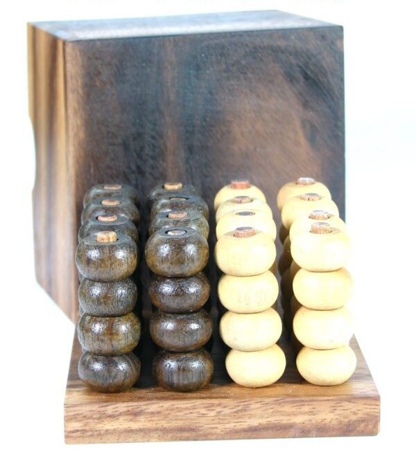 WGP4183-3D Wholesale Wooden Games Handmade in Thailand