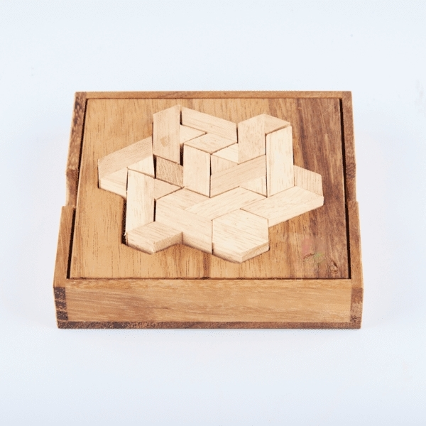WGP3210 Wholesale Wooden Puzzles Handmade in Thailand